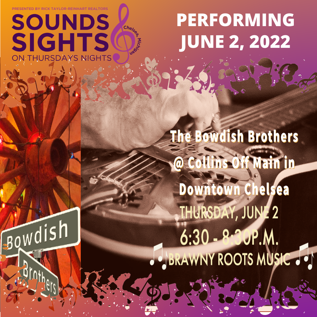 Photo of Bowdish Brothers poster for Sounds and Sights